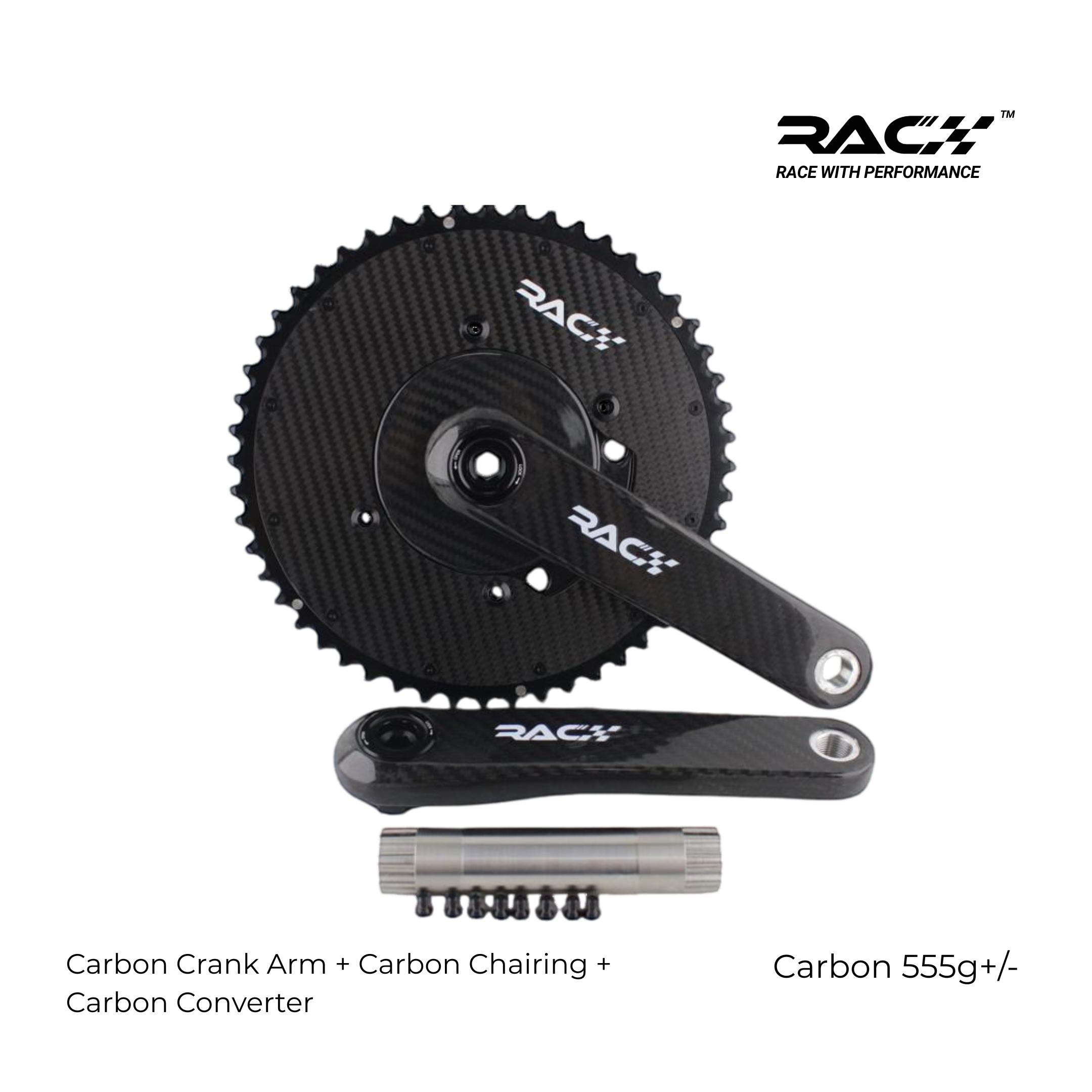 Race One Carbon Crank Set