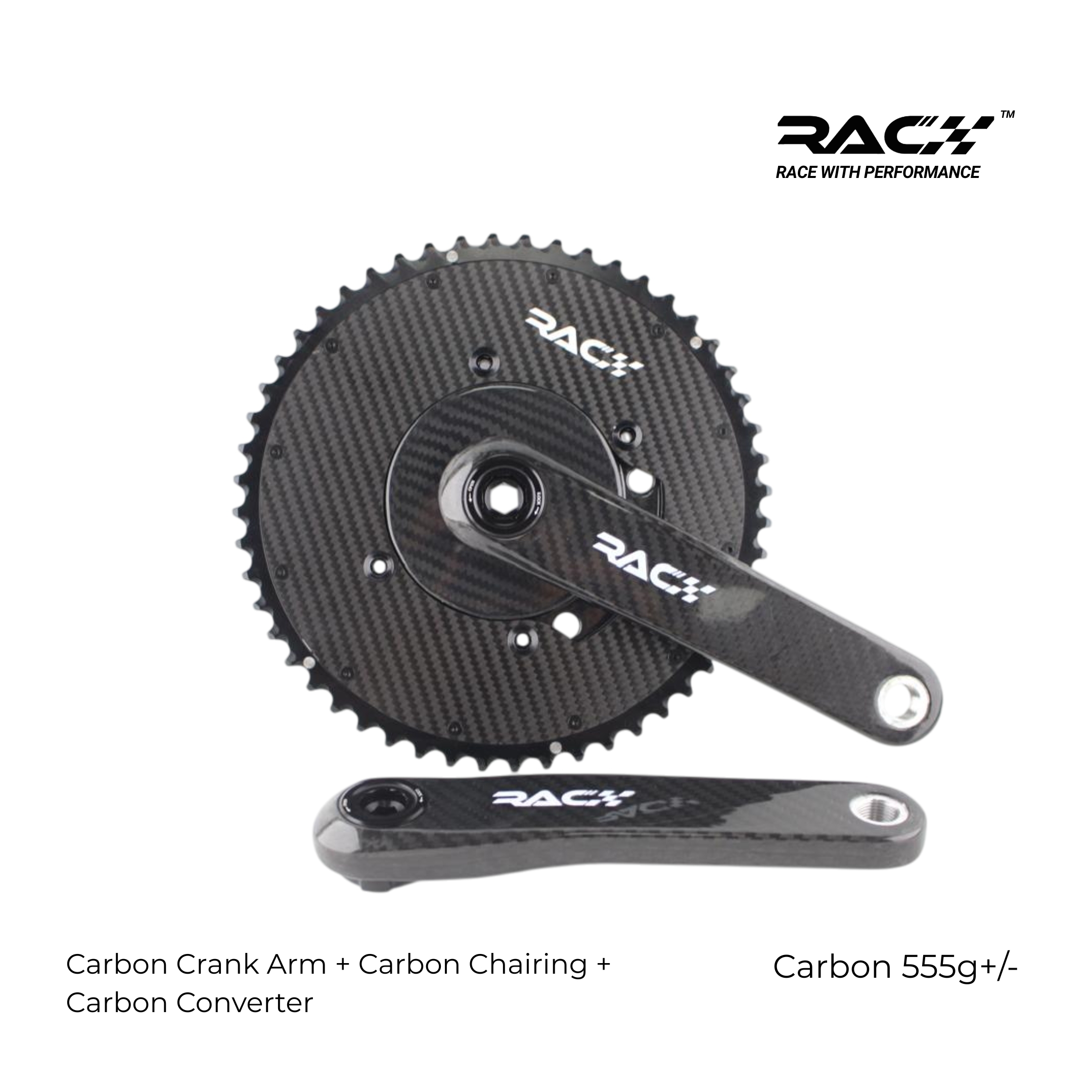 Race One Carbon Crank Set