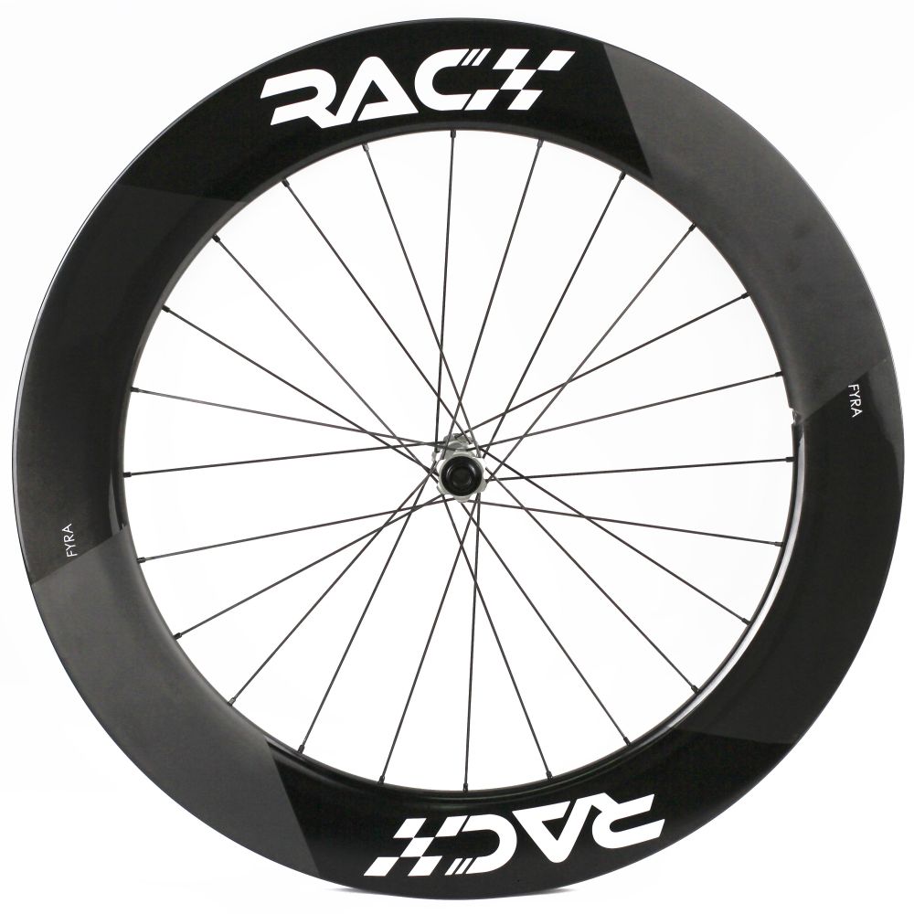 RACE ONE FYRA-VELLAR Mixed-Depth Carbon Clincher Disc Wheelset – Extreme Aero Speed Meets Stable Propulsion