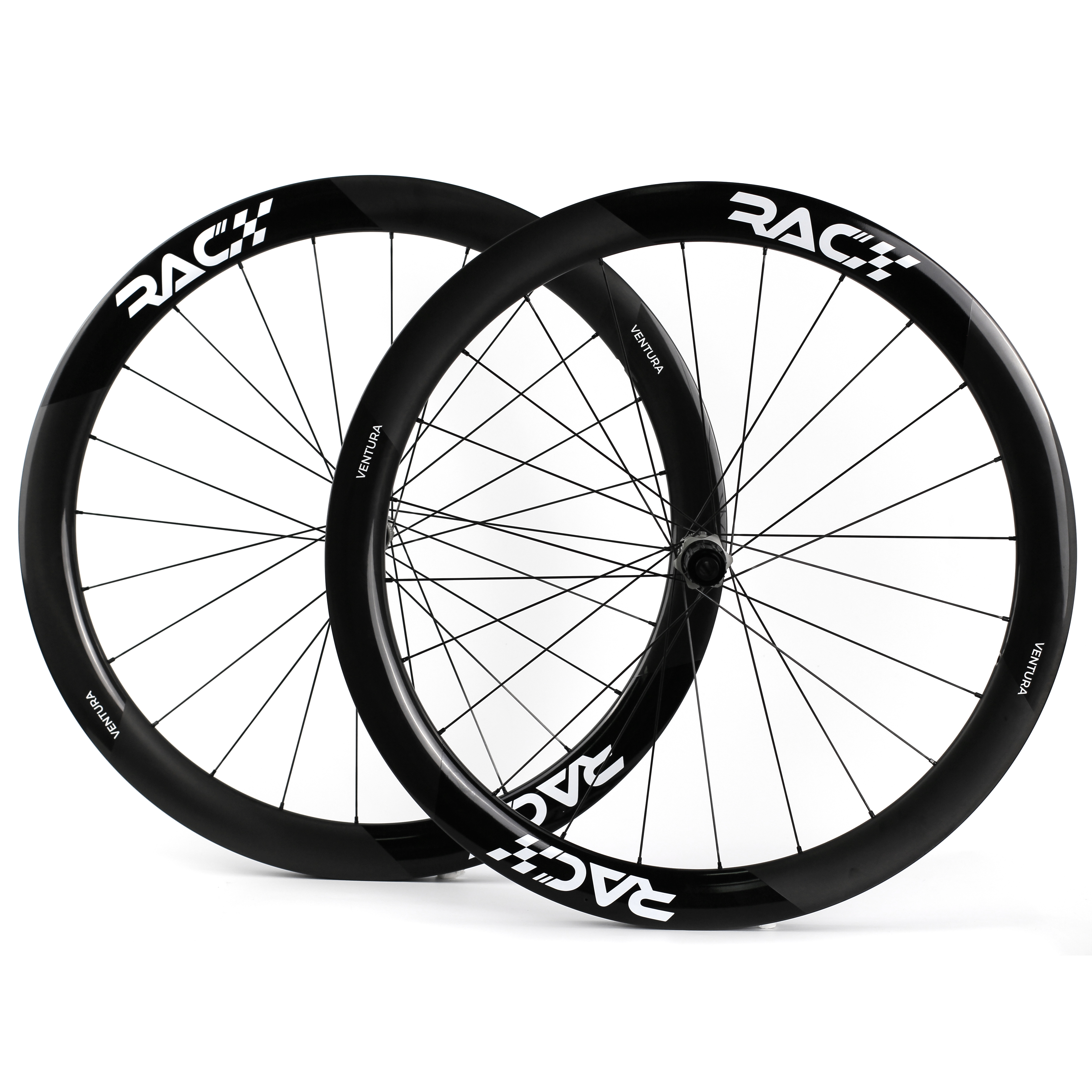 RACE ONE VENTURA Carbon Clincher Wheelset (50mm, Disc Brake)