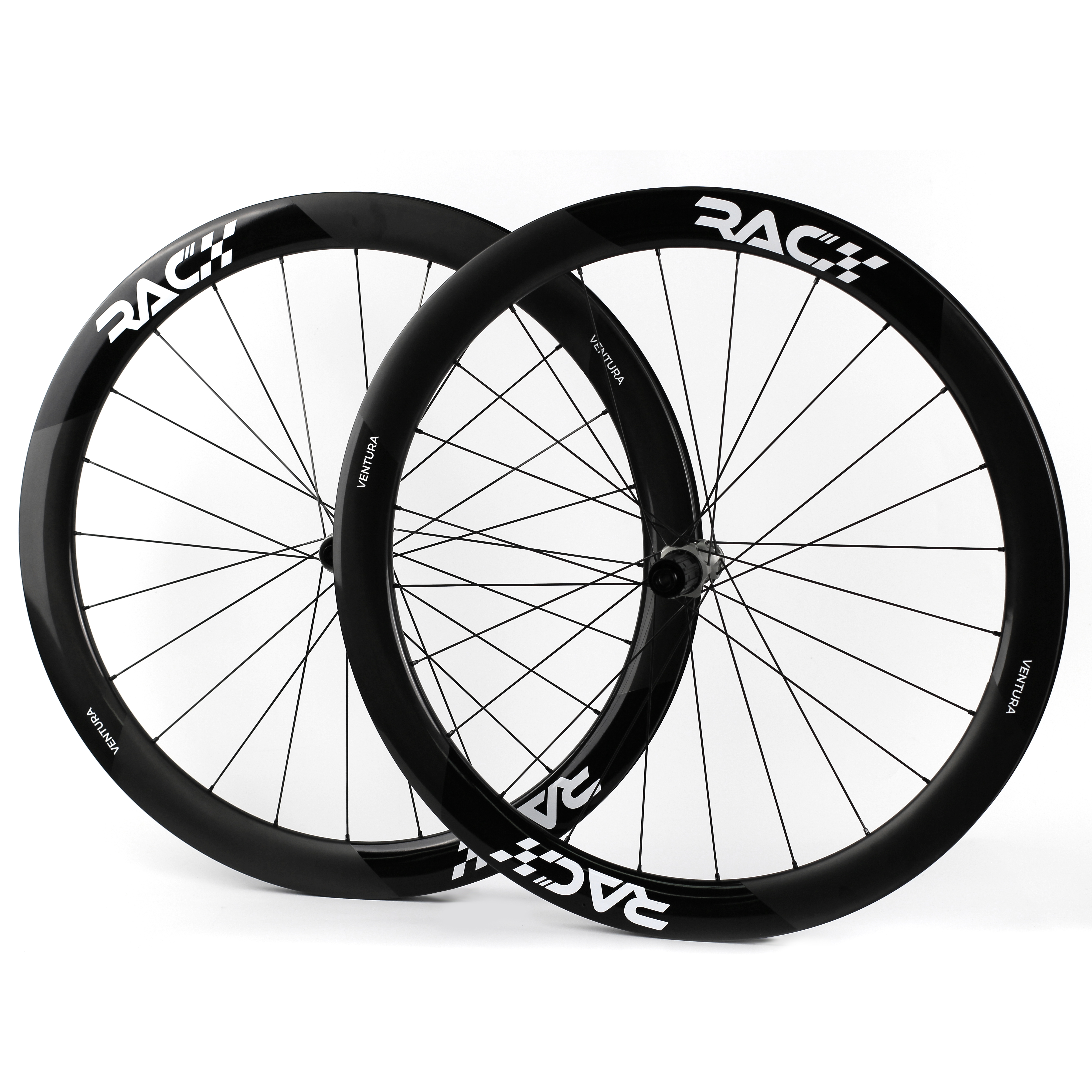 RACE ONE VENTURA Carbon Clincher Wheelset (50mm, Disc Brake)