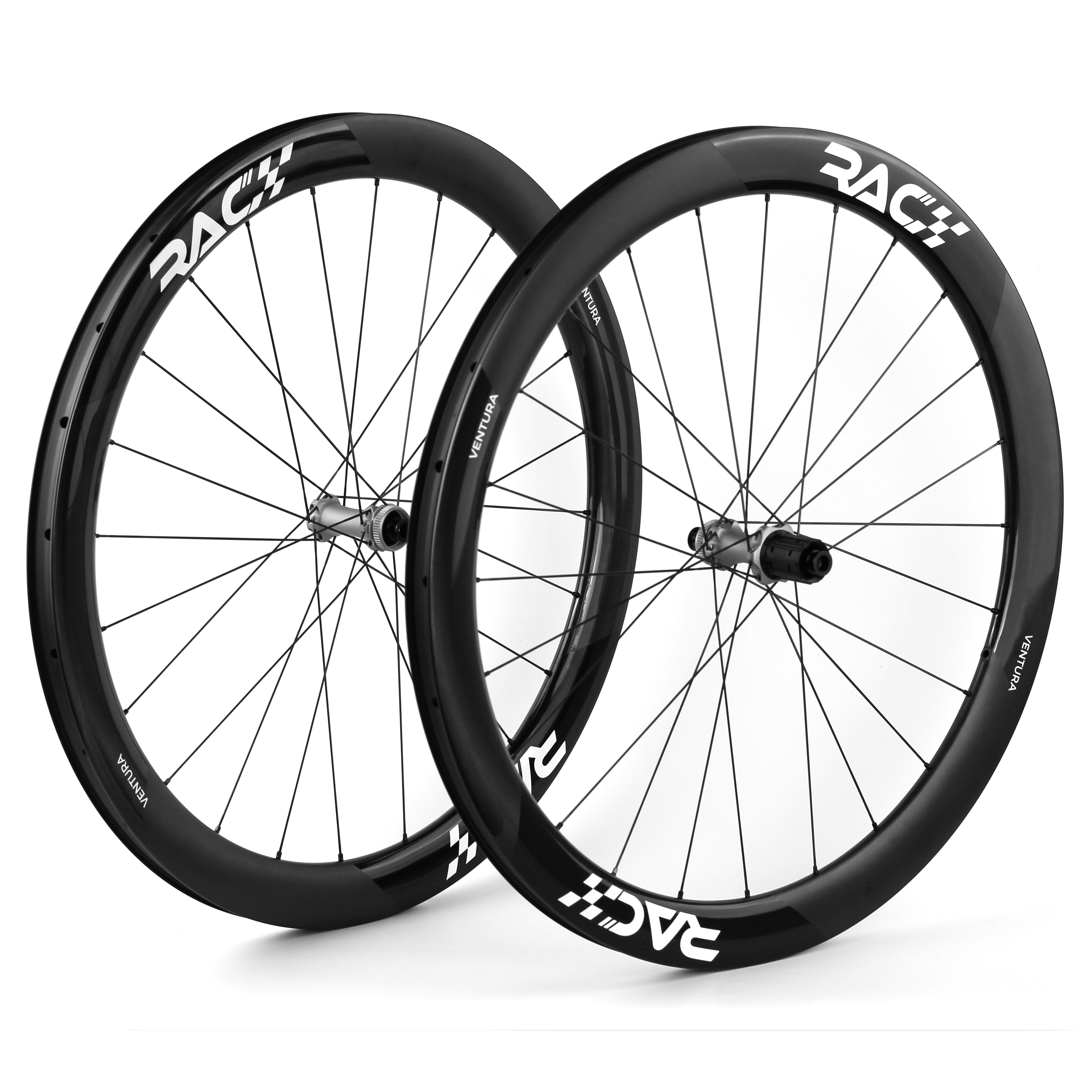 RACE ONE VENTURA Carbon Clincher Wheelset (50mm, Disc Brake)