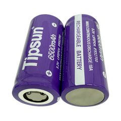 32700 6500mAh  3.2V Cylindrical Lifepo4 Cell High Power Battery for  Home Commercial Use