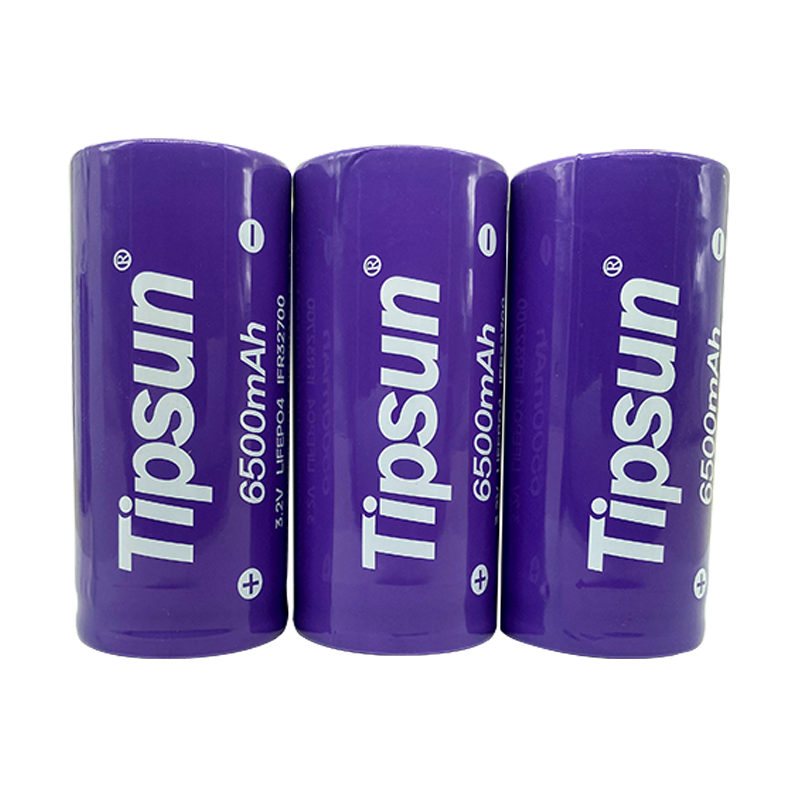 32700 6500mAh  3.2V Cylindrical Lifepo4 Cell High Power Battery for  Home Commercial Use