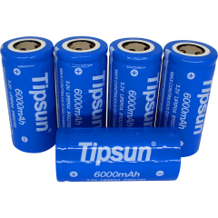 32700 Factory Wholesale 3.2V 6Ah LiFePO4 Cylindrical Battery Cell, Bulk LFP Cells for Home Commercial