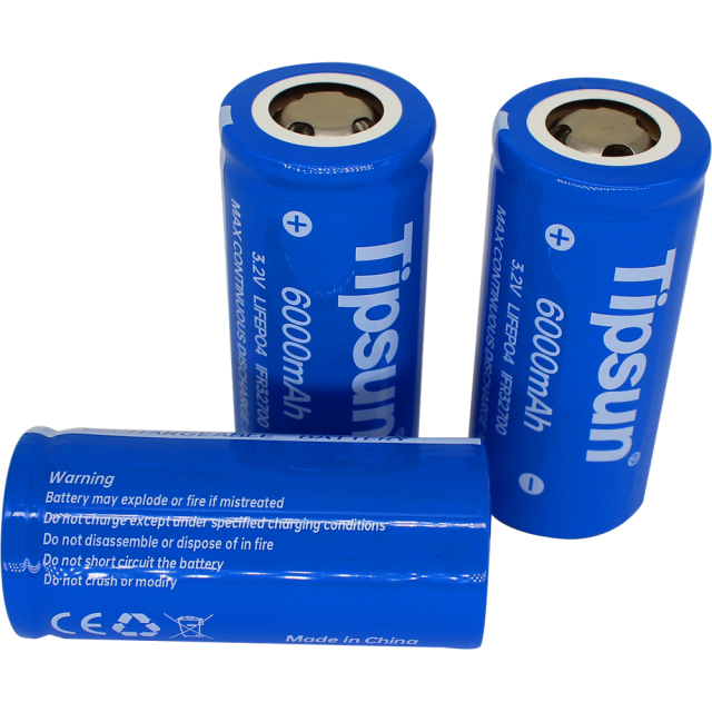 32700 Factory Wholesale 3.2V 6Ah LiFePO4 Cylindrical Battery Cell, Bulk LFP Cells for Home Commercial