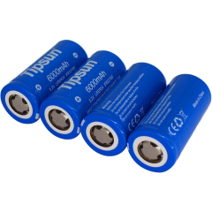 32700 Factory Wholesale 3.2V 6Ah LiFePO4 Cylindrical Battery Cell, Bulk LFP Cells for Home Commercial