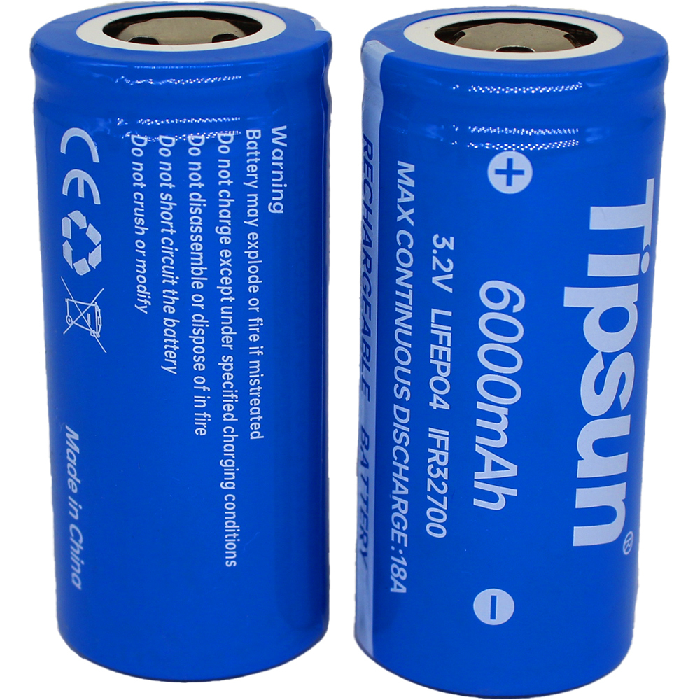 32700 Factory Wholesale 3.2V 6Ah LiFePO4 Cylindrical Battery Cell, Bulk LFP Cells for Home Commercial