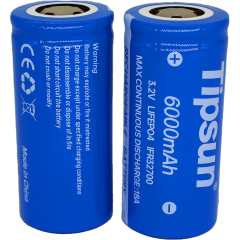 32700 Factory Wholesale 3.2V 6Ah LiFePO4 Cylindrical Battery Cell, Bulk LFP Cells for Home Commercial