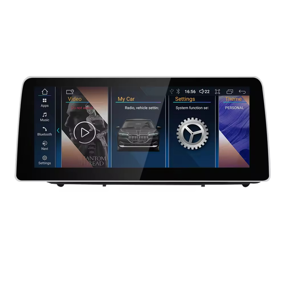Android 14 Car Audio Auto Radio Dvd Player for Bmw X5 E70 X6 E71 2007-2013 Android Stereo radio Car Screen Carplay Touch Screen 8581 Qualcomm 665 680 Car Entertainment System Multimedia Player