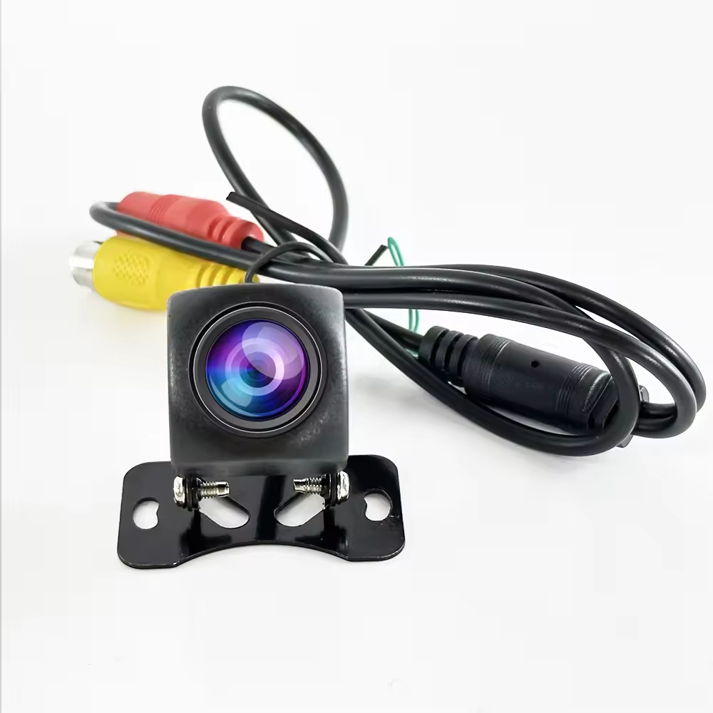 Car Rear View Camera 4 LED Night Vision Reversing Automatic Parking Monitor CCD Waterproof Grade IP67 Back Vision Camera