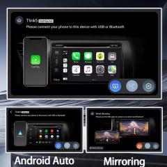 7/9/10 Inch Car Radio Audio Stereo Dvd Player Multimedia Wireless Carplay Wired Auto GPS BT Touch Screen for Universal Monitor Dashboard Source Factory Wholesale Customization TS18 TS10 T100 8227 8257  8581 7862 665 680