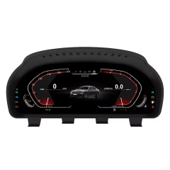 12.3 Inch Multimedia Digital Screen Instrument Cluster Monitor for Bmw F10 New Upgrade 5 Series Car Digital Dashboard HD Screen Speed Fuel Volume Factory Wholesale Customization