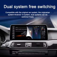 BMW 5 Series F10 F11 2011-2016 Car Gps Navigation Dvd Player Android 14 Cic/nbt Carplay 12.3inch Dashboard Multimedia Player Car Radio Audio Stereo Player Source Factory Customization 8581 Qualcomm665 680