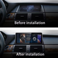 Android 14 Car Audio Auto Radio Dvd Player for Bmw X5 E70 X6 E71 2007-2013 Android Stereo radio Car Screen Carplay Touch Screen 8581 Qualcomm 665 680 Car Entertainment System Multimedia Player