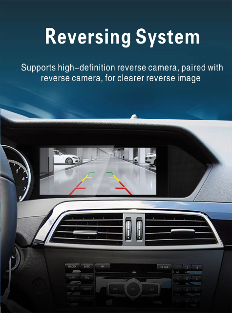 8.8 Inch Car Digital Dashboard Car Dvd Multimedia Radio Player for Mercedes Benz C-Class W204 S204wireless Carplay Android AUTO Screeb Car Audio Stereo Player Touch Screen Customization Wholesale Source Factory 8581 Qualcomm 665 680