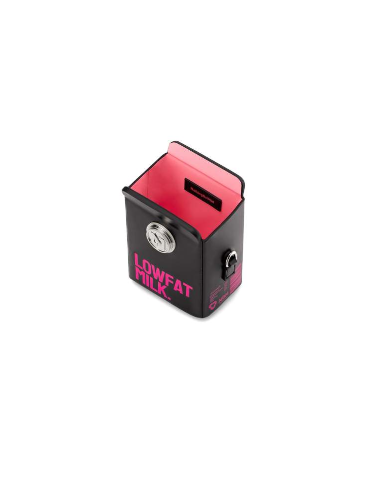 NBM Milk carton series Black（Round Card)