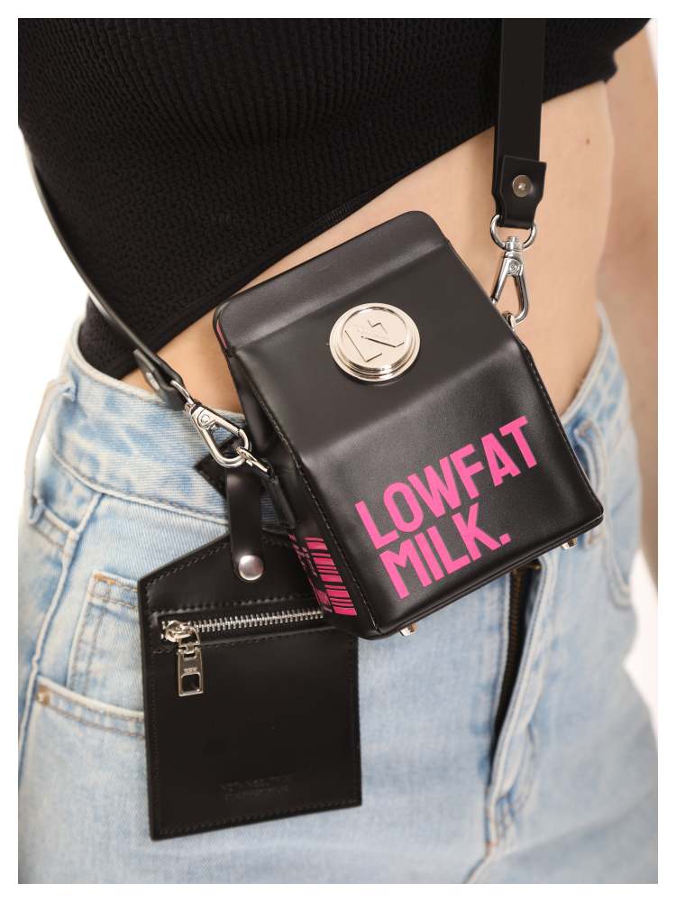 NBM Milk carton series Black（Round Card)