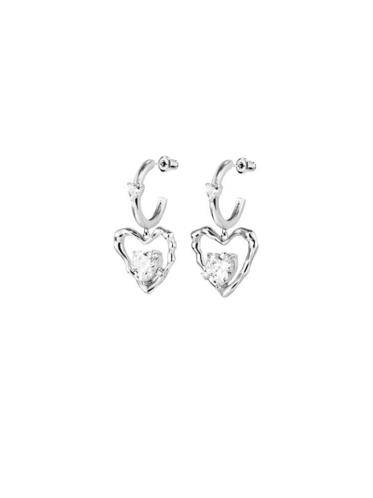 NBM 2024 Love Lava Earrings（Crystal Clear）