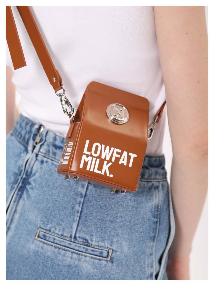 NBM Milk carton series Brown（Round Card)