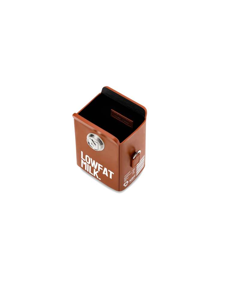 NBM Milk carton series Brown（Round Card)