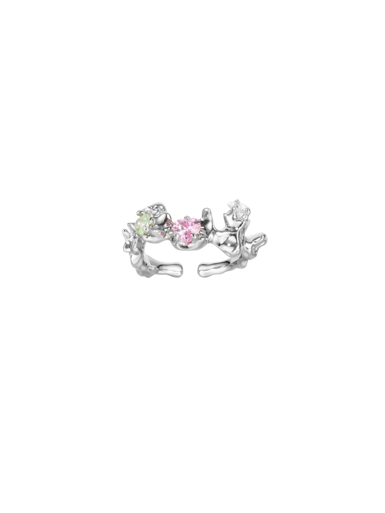 NBM 2024 Zircon Lava Ring（Crystal Pink）