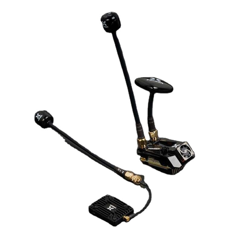 Foxeer 4.9G Low Band Goggles Module Set Wildfire Dual Receiver Reaper 2.5W Extreme VTX with 40CH LollipopEcho 2 Patch Antenna