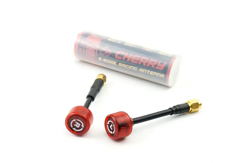RUSHFPV Cherry SMA 5.8G Antenna LHCP/RHCP VTX Video Transmitter Receiver Analog FPV HD RC Freestyle Racing Drone Toothpick
