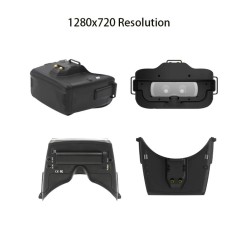 SKYZONE Cobra X V2/V4 Goggle Racing Drone Accessories 5.8g Frequency with 8g Weight for Camera Application Battery Power