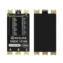 SEQURE ESC 12100 Brushless Electric Speed Controller 5-12S 100A ESC BLHeli_32 | AM32 for FPV Racing Drone Airplane Boat RC Car