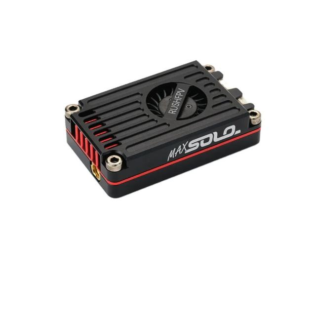 RUSH MAX SOLO 5.8G VTX 2.5W High-power CNC Housing Inner Fan FPV Fixed-wing Long-distance Drones Fpv Drone Vtx