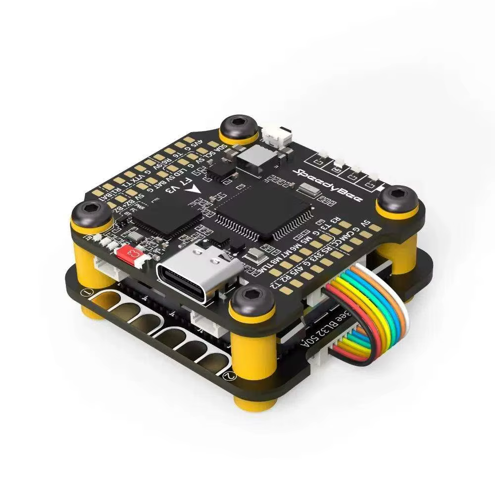 SpeedyBee F7 V3 BL32 50A 30x30 Stack INAV Betaflight Emuflight Wireless Firmware Flasher Black Data Analyze Speedybee F405 V3