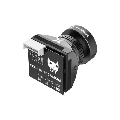 Foxeer Micro Night Cat 3 1200TVL 0.00001lux IR Sensitive Night Vision Camera 850nm IR Light PAL/NTSC RC FPV Racing Drone