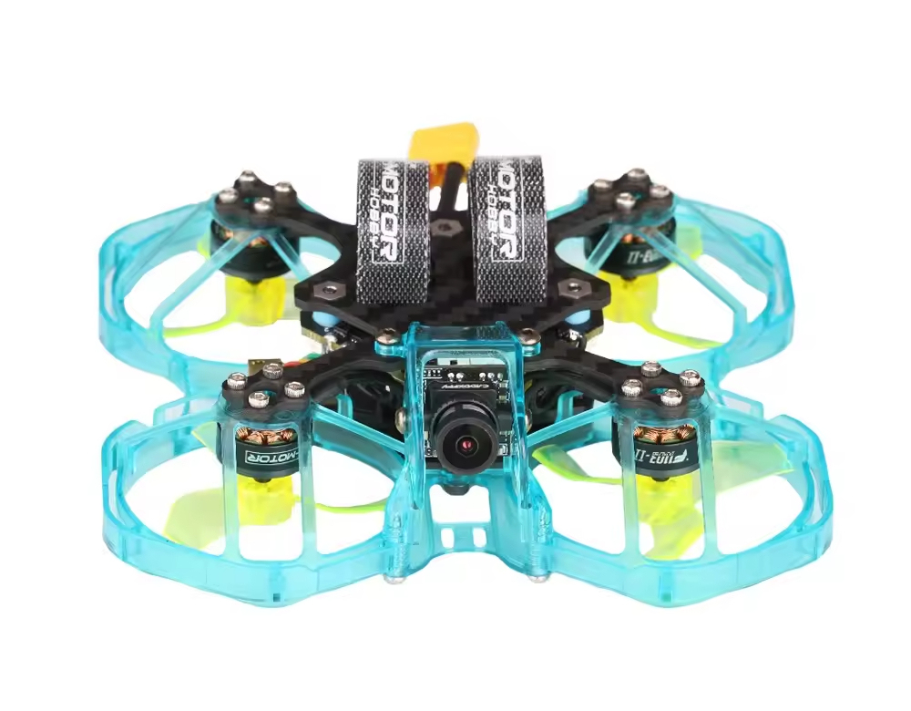 T-MOTOR TRON WHOOP 80 HD Drone W/ F4 HD 13A BL_S AIO Caddx Vista Nebula Nano Digital VTX F1103 8000KV 3 Inch FPV Racing Drone