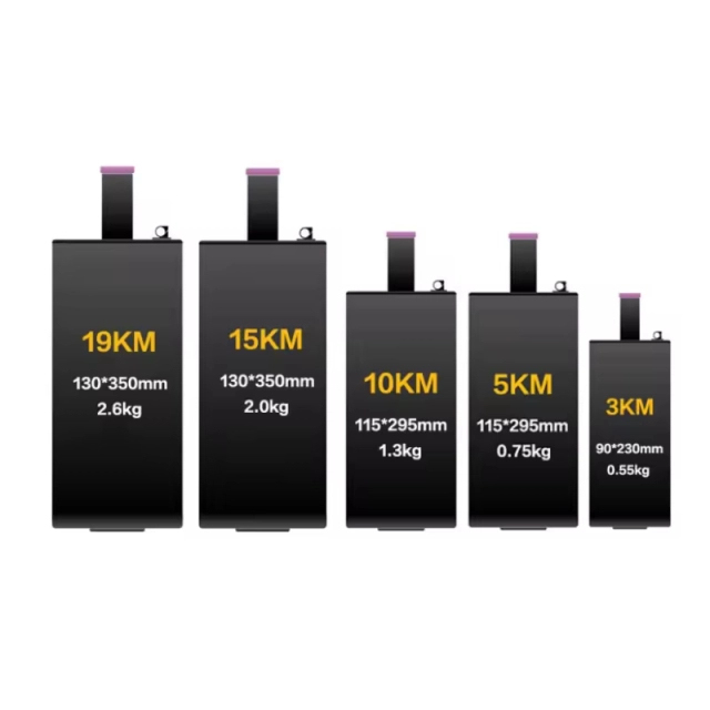 3KM,5KM,10KM,15KM,20KM,25KM,30KM FPV Optical Fiber Canister Module