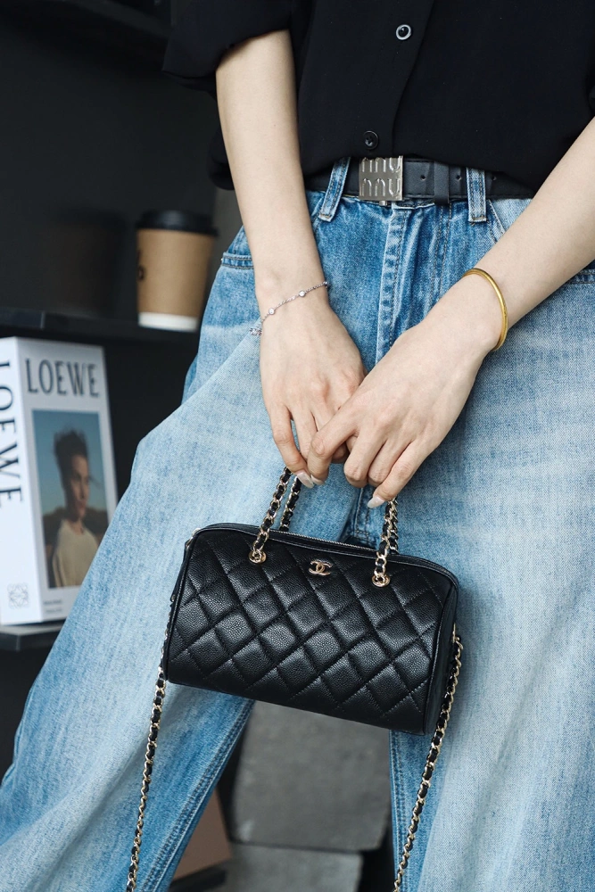 Chanel 25P Mini Bowling Bag