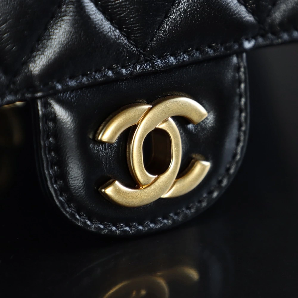 Chanel 25P Horizontal Kelly Mini Bag