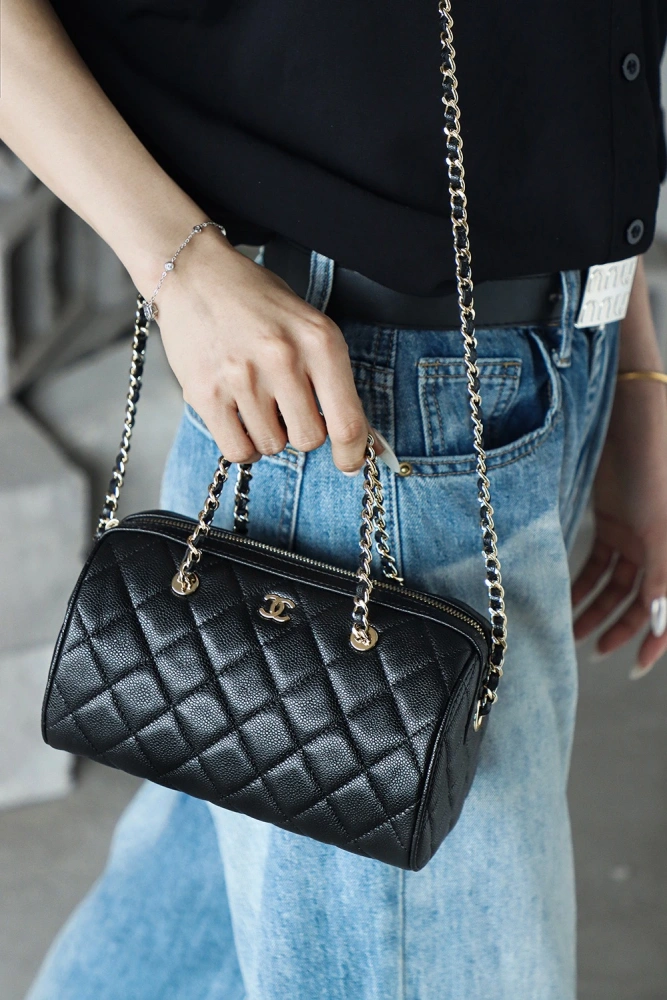 Chanel 25P Mini Bowling Bag