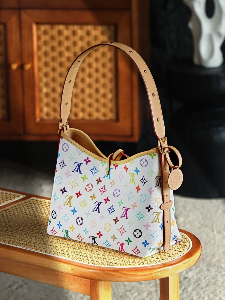 LV Carryall White Tricolor M13661