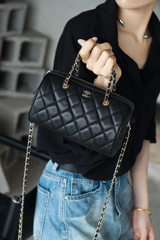 Chanel 25P Mini Bowling Bag