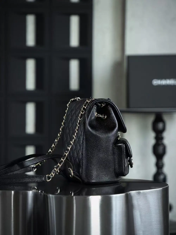 Chanel Duma 23P Small Backpack Black