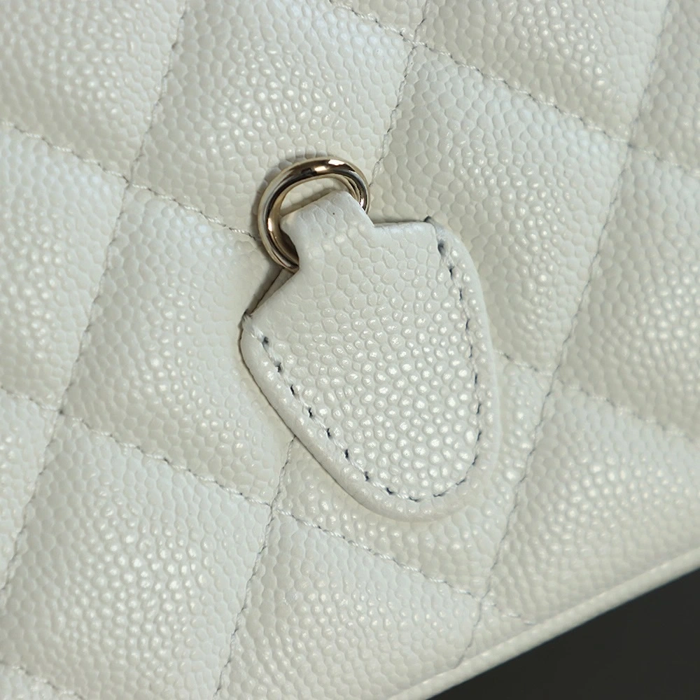 Chanel Mini School Bag White