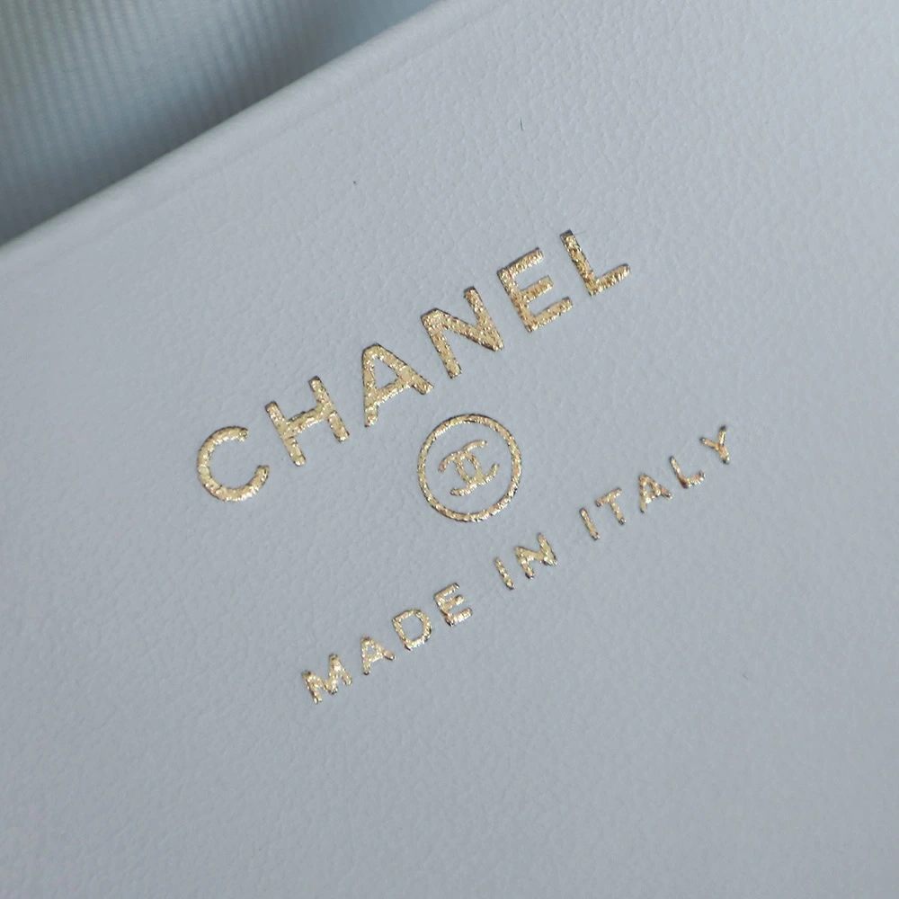 Chanel 25P Mini Bowling Bag White