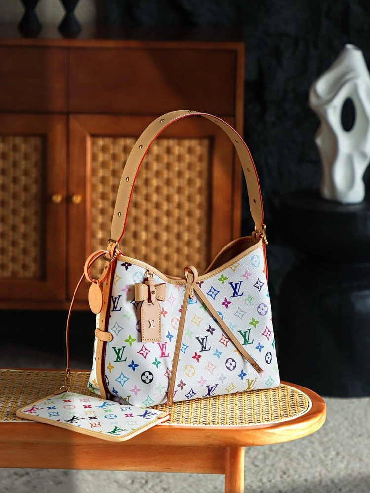 LV Carryall White Tricolor M13661