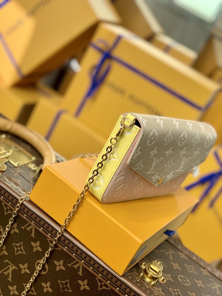LOUIS VUITTON POCHETTE FÉLICIE CHAIN BAG M81359 (21*12*3cm)