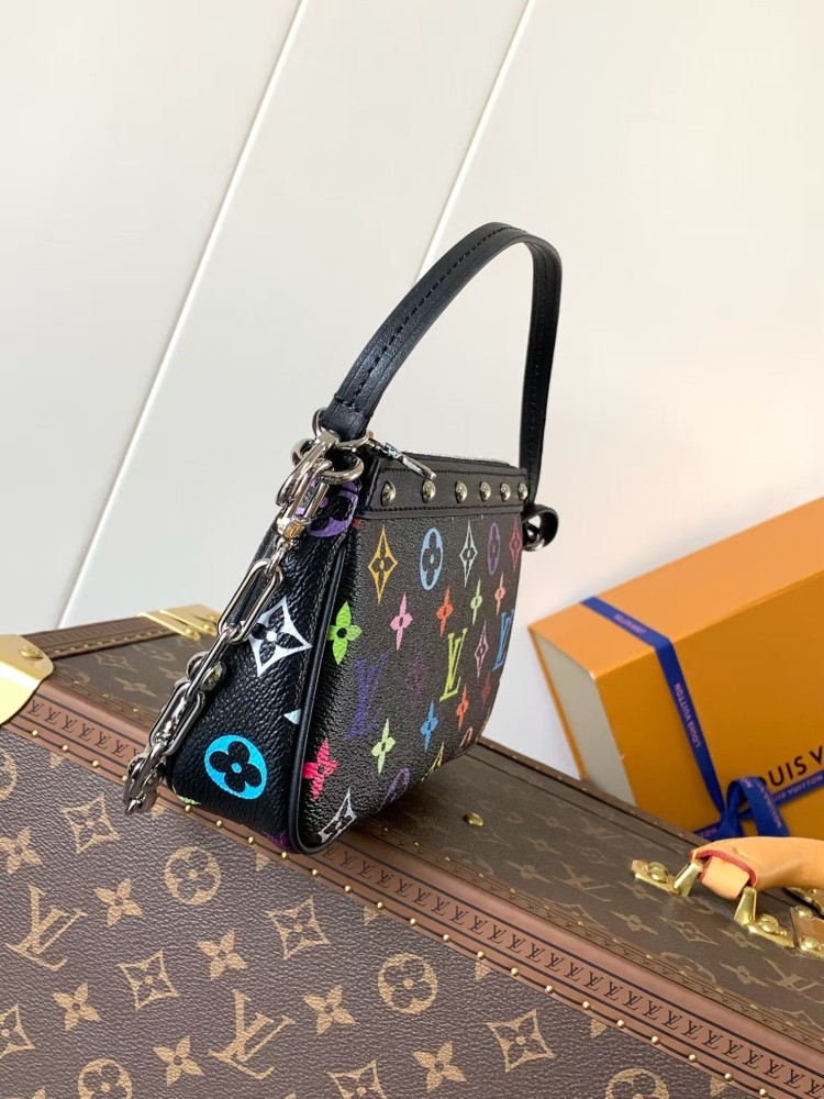 LOUIS VUITTON MURAKAMI LV X TM POCHETTE ACCESSOIRES M13663 (22*13*4cm)