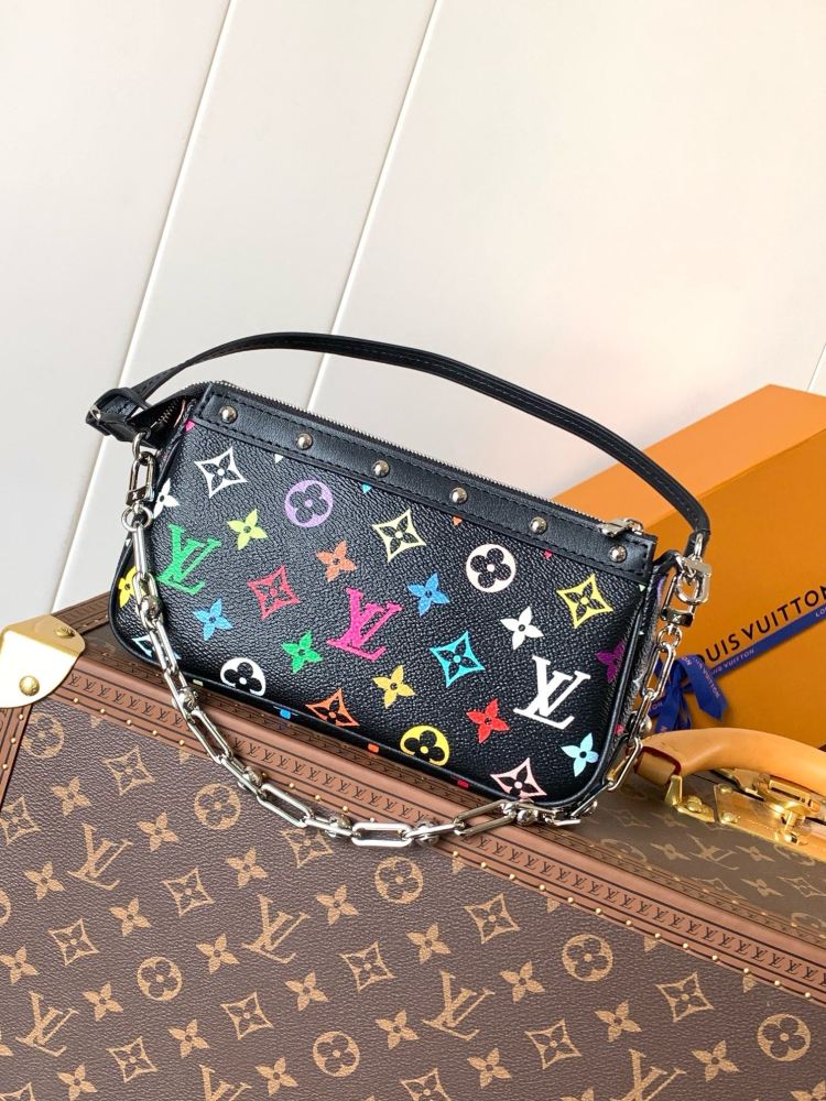 LOUIS VUITTON MURAKAMI LV X TM POCHETTE ACCESSOIRES M13663 (22*13*4cm)