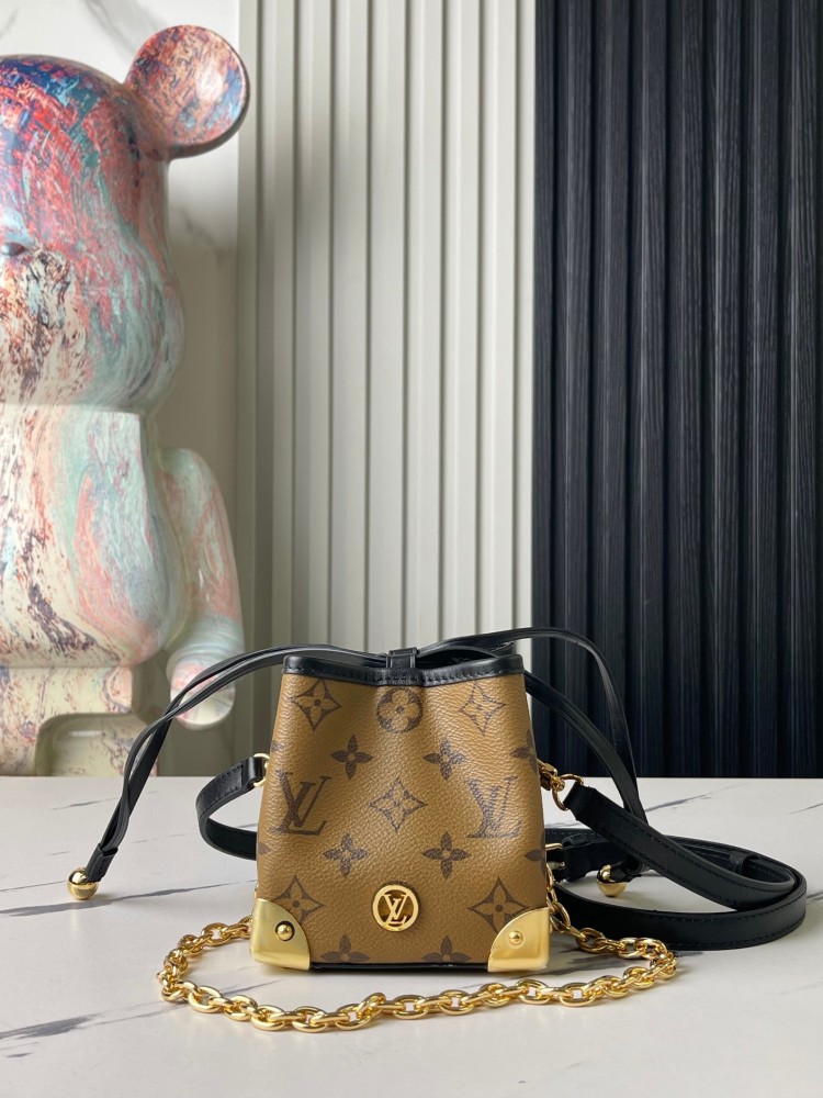 LOUIS VUITTON NOÉ PURSE LV CHARMS M82885 (11.5*11.5*11.5cm)