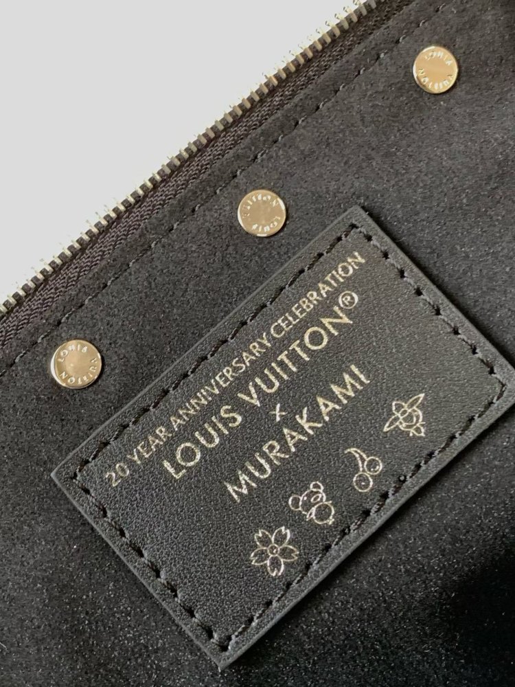 LOUIS VUITTON MURAKAMI LV X TM POCHETTE ACCESSOIRES M13663 (22*13*4cm)