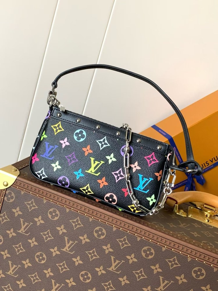 LOUIS VUITTON MURAKAMI LV X TM POCHETTE ACCESSOIRES M13663 (22*13*4cm)